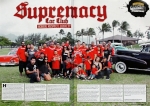 Photo of a photo with Supremacy Car & Motorcycle club featured in Lowrider Magazine's "Lowrider Car Club Profile" February 2014 Issue