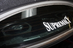 RE Audio 6x9 coaxials installed within the rear deck