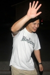 No! Get away! Don't bother me you paparazzi!