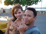 Single finger shakas momento shot after our photoshoot with Stephanie